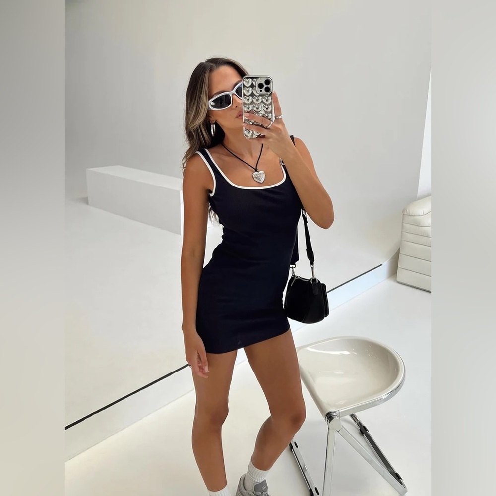 Feldmane Mini Dress Black